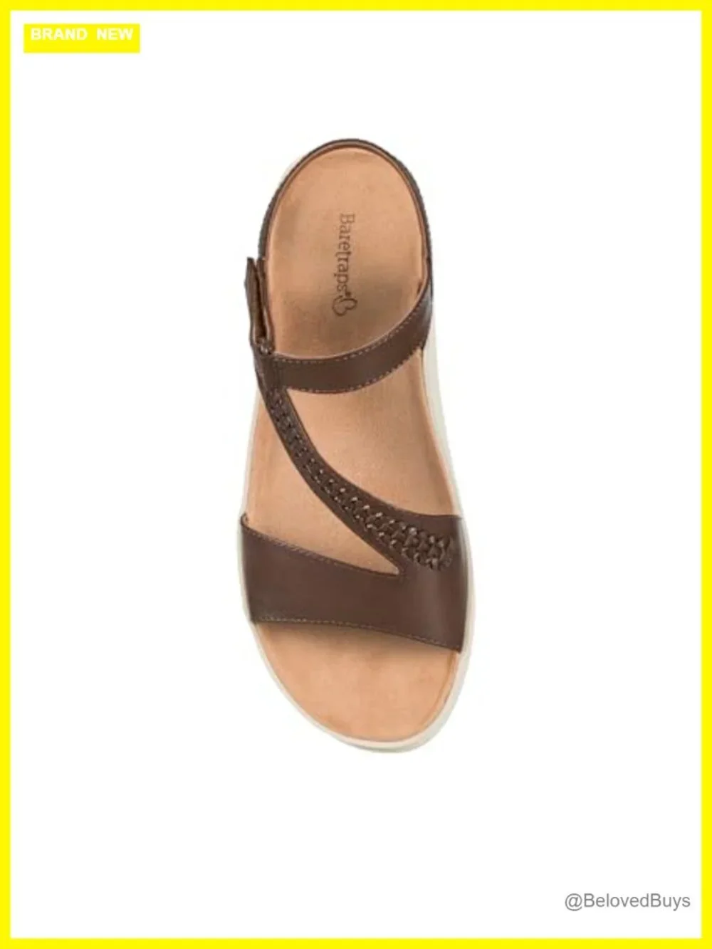 1.5in Wedge Sandals with Hook & Loop Closure - Lightweight & Slip-Resistant